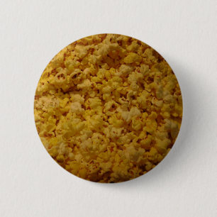 Badge Rond 5 Cm bouton de maïs éclaté