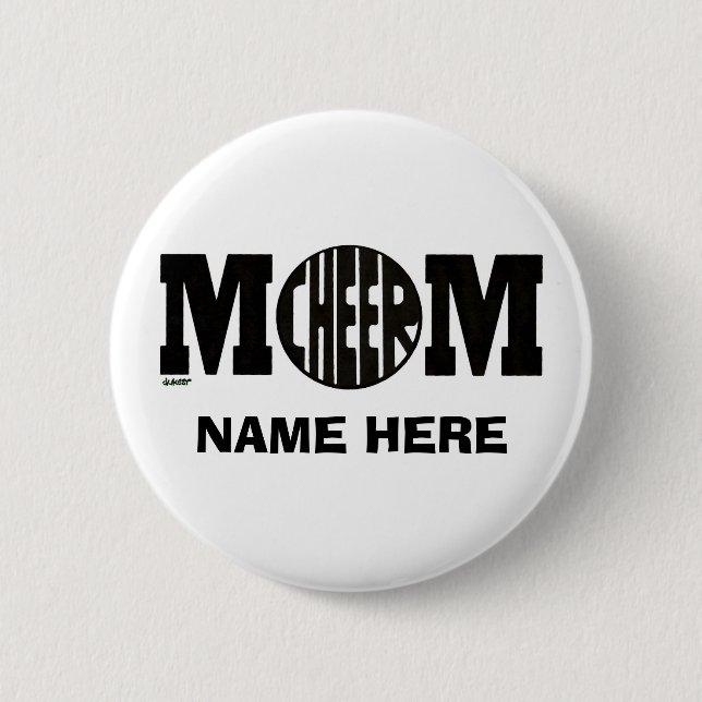 BADGE ROND 5 CM BOUTON DE MAMAN D'ACCLAMATION (COUTUME) (Devant)