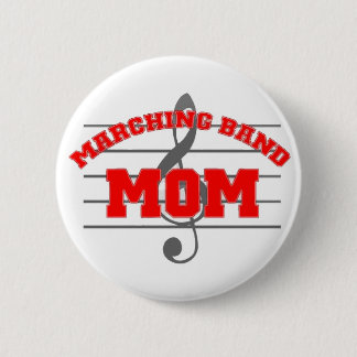Badge Rond 5 Cm Bouton de maman de fanfare