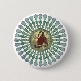 Badge Rond 5 Cm Bouton de mandala de Randy Castillo