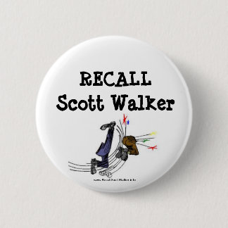Badge Rond 5 Cm Bouton de marcheur de Scott de rappel
