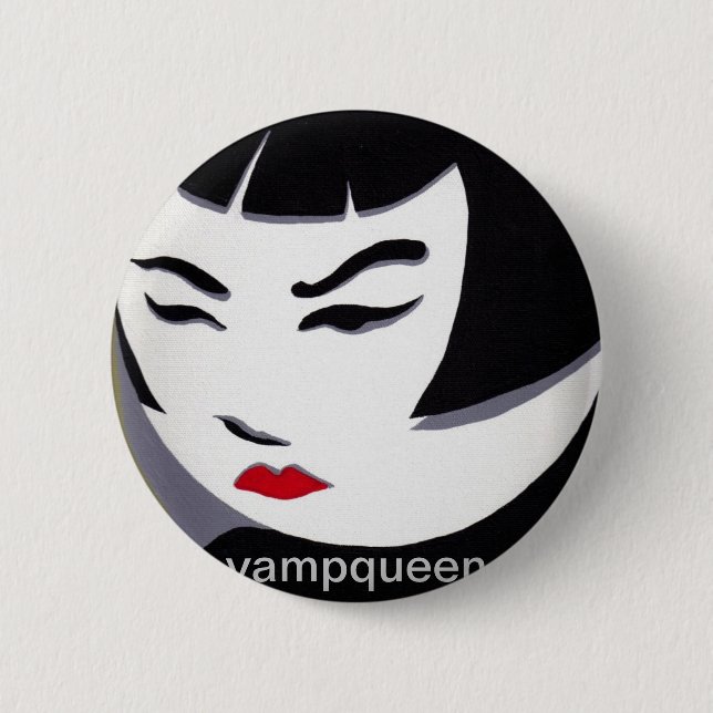 Badge Rond 5 Cm bouton de margo (Devant)