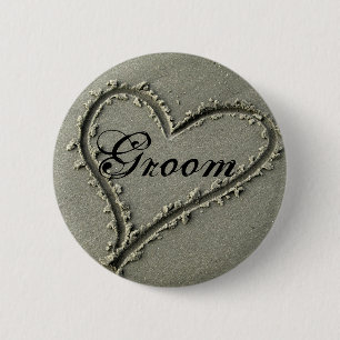 Badge Rond 5 Cm Bouton de marié