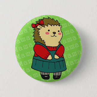 Badge Rond 5 Cm Bouton de Masha