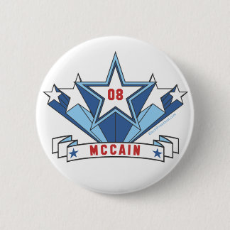 Badge Rond 5 Cm Bouton de McCain 08