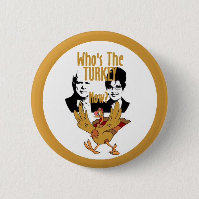 Badge Rond 5 Cm Bouton de McCain TURQUIE (Devant)