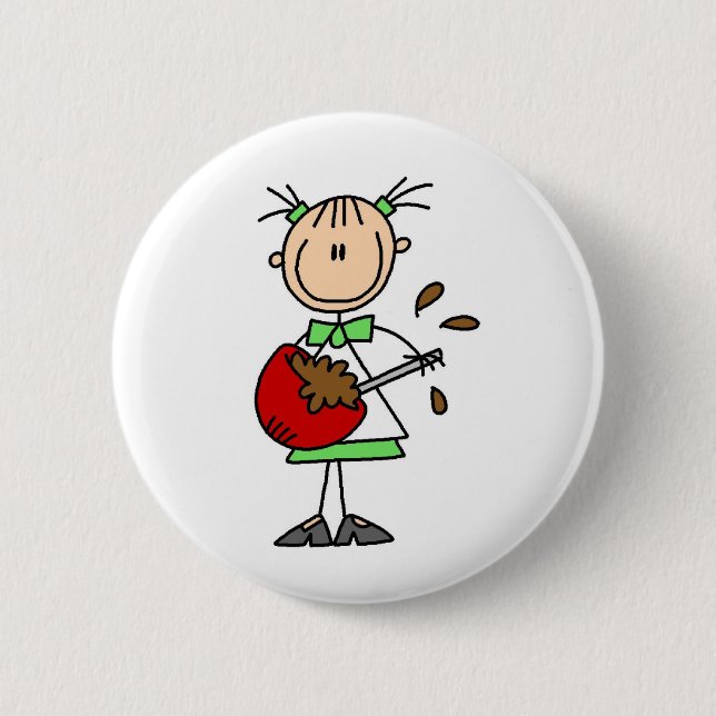 Badge Rond 5 Cm Bouton de mélange de nourriture (Devant)