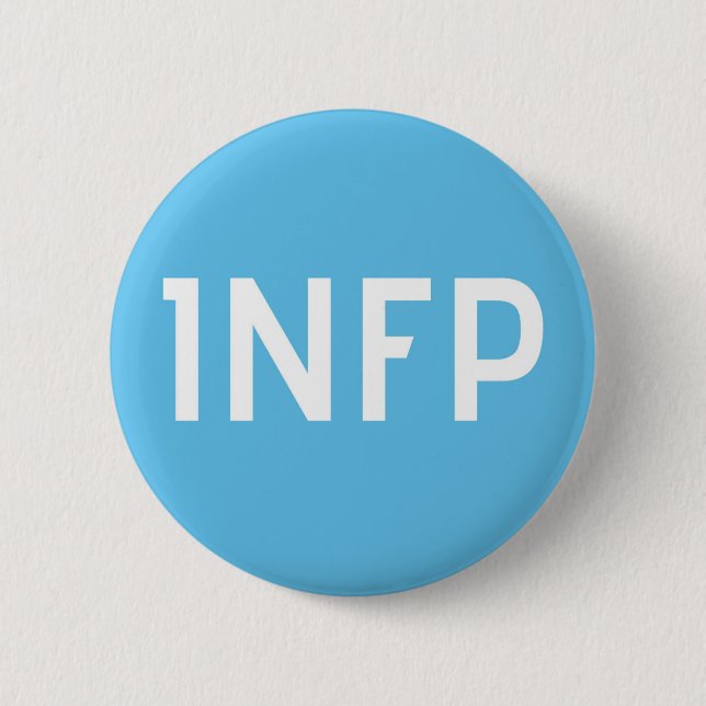 Badge Rond 5 Cm Bouton de membre de l'équipe d'INFP (Devant)