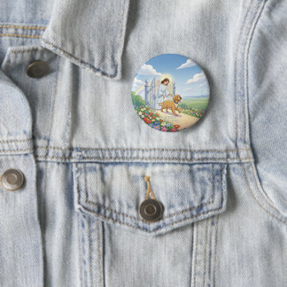 Badge Rond 5 Cm Bouton de mémorial personnalisé pour animaux de co