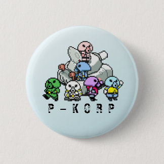 Badge Rond 5 Cm Bouton de mère de P-KORP