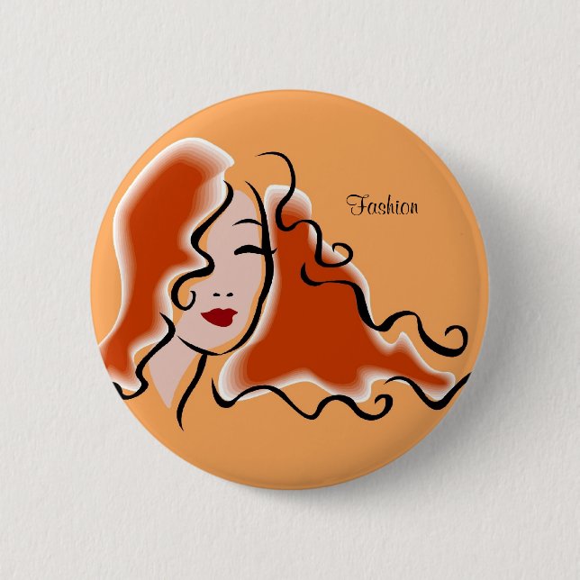 Badge Rond 5 Cm Bouton de mode (Devant)