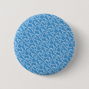 BADGE ROND 5 CM BOUTON DE MOTIF