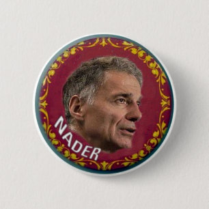 Badge Rond 5 Cm Bouton de Nader