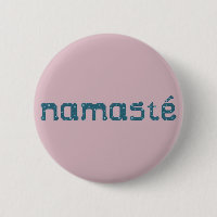 Bouton de Namaste Teal