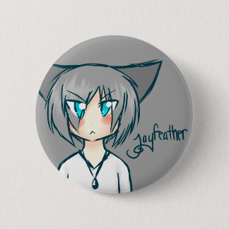 Badge Rond 5 Cm Bouton de Nekomimi Jayfeather