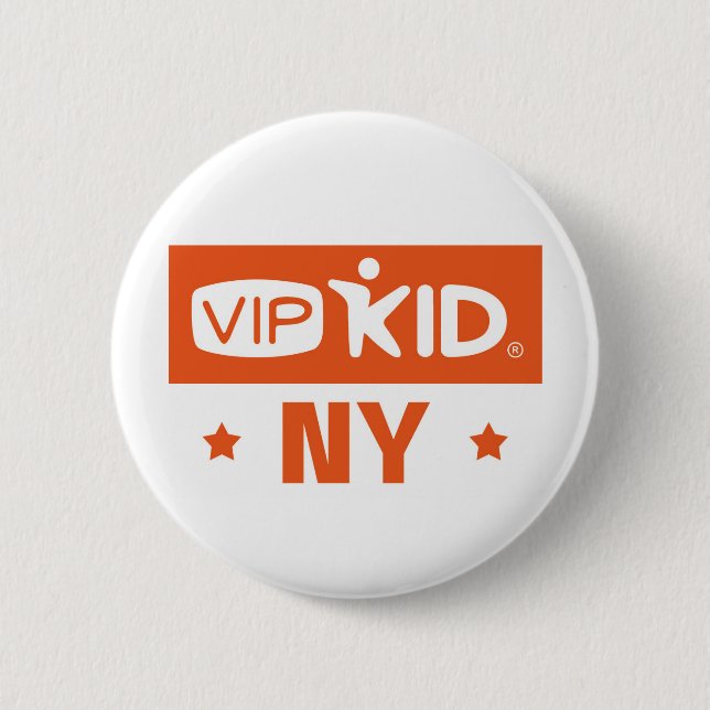 Badge Rond 5 Cm Bouton de New York VIPKID (Devant)