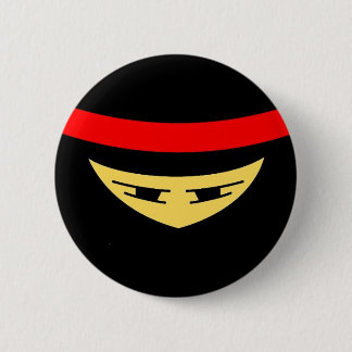 Badge Rond 5 Cm Bouton de Ninja