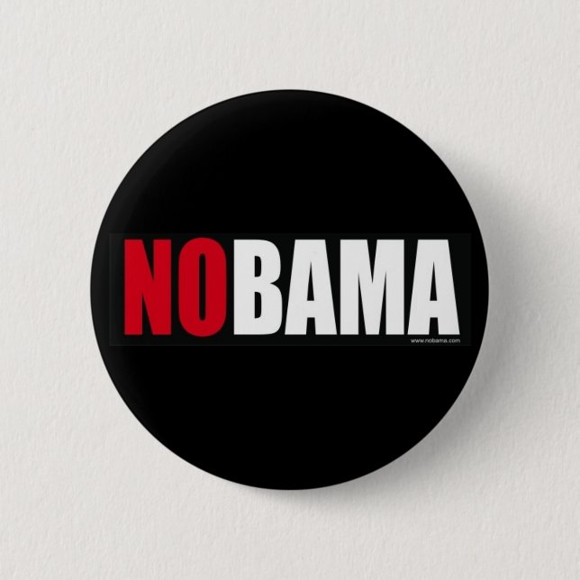 Badge Rond 5 Cm Bouton de Nobama (Devant)