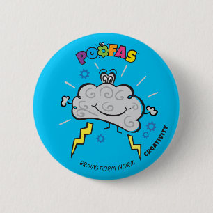 Badge Rond 5 Cm Bouton de norme d'échange d'idées