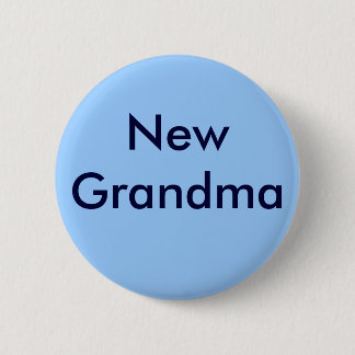 Badge Rond 5 Cm Bouton de "nouvelle grand-maman"