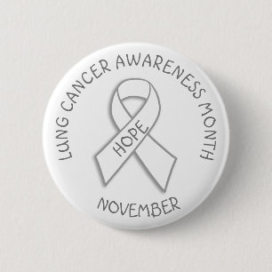 Badge Rond 5 Cm Bouton de novembre de mois de conscience de cancer