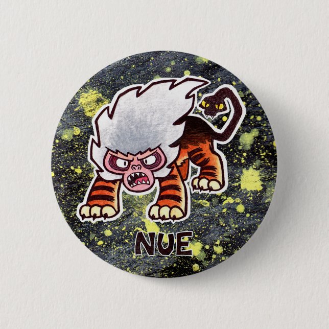Badge Rond 5 Cm Bouton de Nue (Devant)