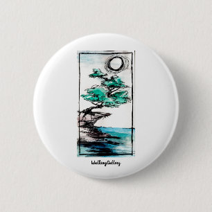 Badge Rond 5 Cm Bouton de nuit