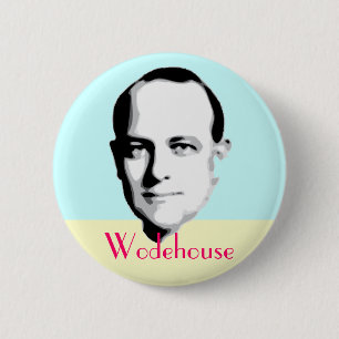 Badge Rond 5 Cm Bouton de P.G. Wodehouse