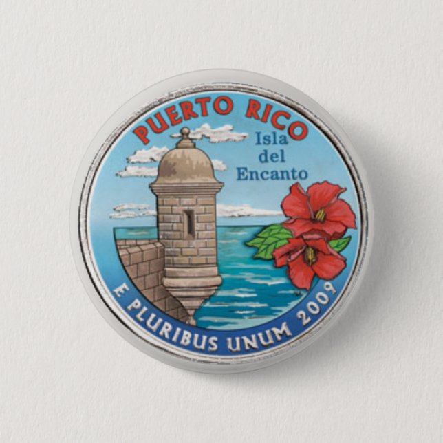 Badge Rond 5 Cm bouton de P.R. (Devant)