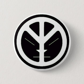 Badge Rond 5 Cm Bouton de PAIX du nuage XI