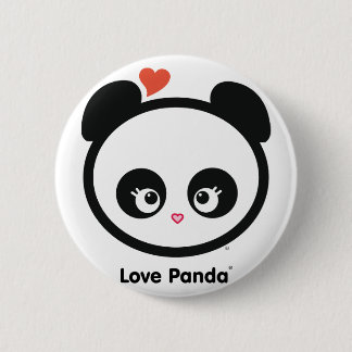Badge Rond 5 Cm Bouton de Panda® d'amour