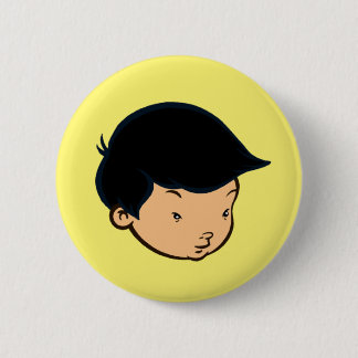 Badge Rond 5 Cm Bouton de parc de Mike (or)