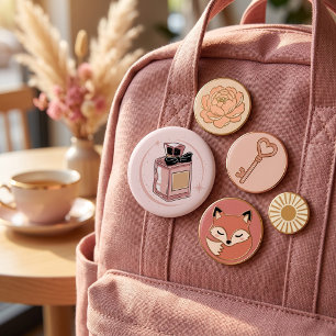 Badge Rond 5 Cm Bouton de parfum