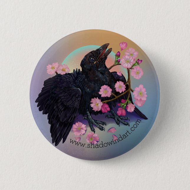 Badge Rond 5 Cm Bouton de passage à niveau (Devant)