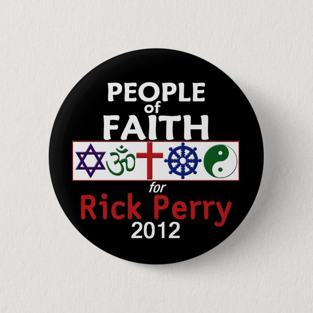 Badge Rond 5 Cm Bouton de Perry 2012 (Devant)