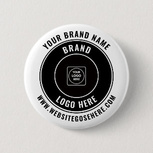 Badge Rond 5 Cm Bouton de personnalisation de la marque de commerc