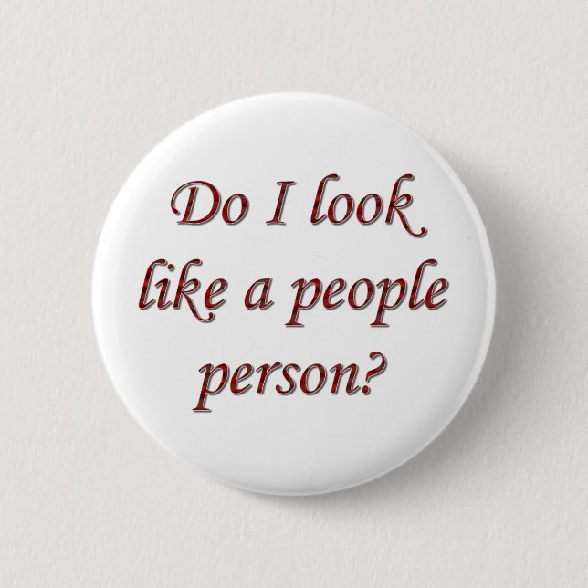 Badge Rond 5 Cm Bouton de personne de personnes (Devant)
