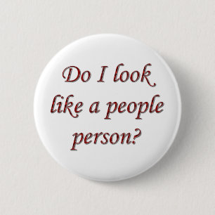 Badge Rond 5 Cm Bouton de personne de personnes