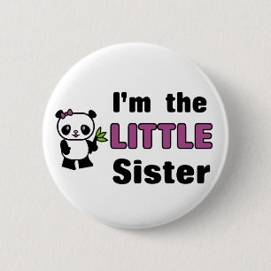 Badge Rond 5 Cm Bouton de petite soeur