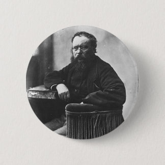 Badge Rond 5 Cm Bouton de Pierre-Joseph Proudhon