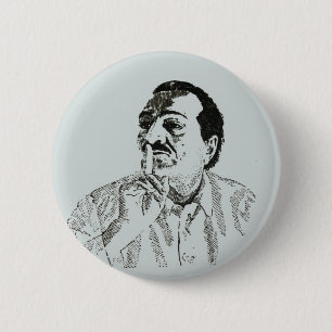 Badge Rond 5 Cm Bouton de Pinback de silence de baba de Meher