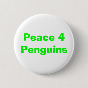 Badge Rond 5 Cm Bouton de pingouins de la paix 4