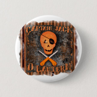 Badge Rond 5 Cm Bouton de pirate de Halloween