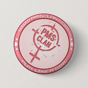 Badge Rond 5 Cm Bouton de PMS