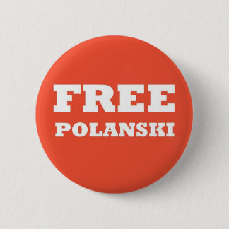 Badge Rond 5 Cm Bouton "de Polanski libre"