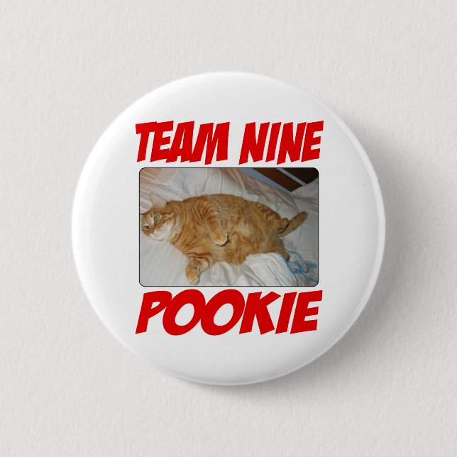 Badge Rond 5 Cm Bouton de Pookie (Devant)