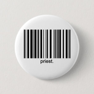 Badge Rond 5 Cm Bouton de prêtre