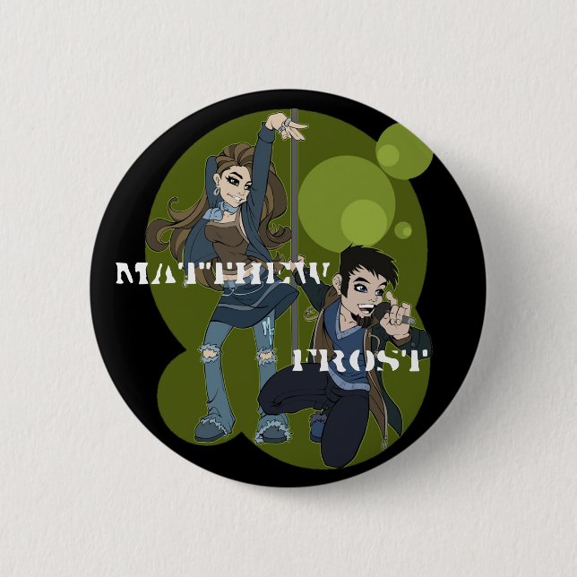 Badge Rond 5 Cm Bouton de promo de Matthew Frost (Devant)