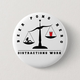 Badge Rond 5 Cm Bouton de puanteur de bière de distraction