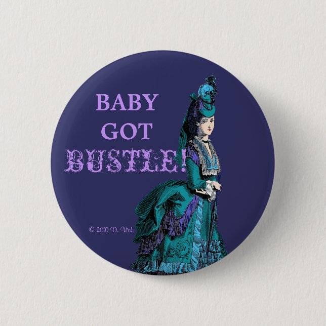 Badge Rond 5 Cm Bouton de question (Devant)